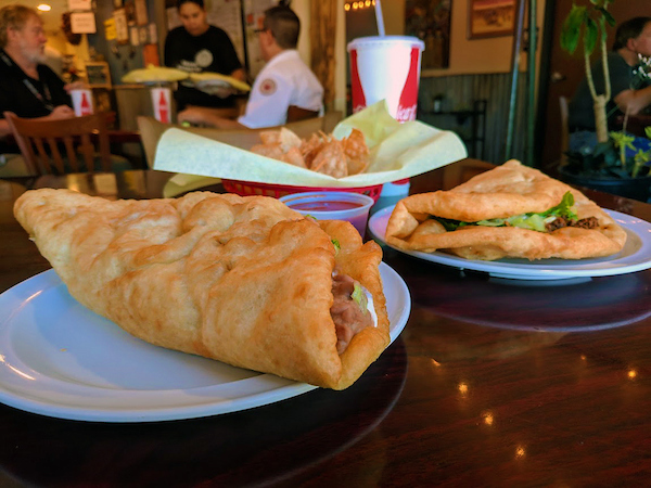 Fry bread at Fry Bread House