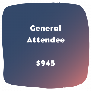 General Attendee, $945