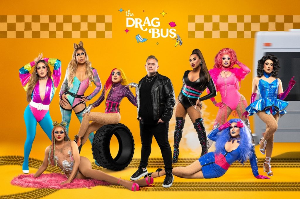 phot of the Drag Bus cast